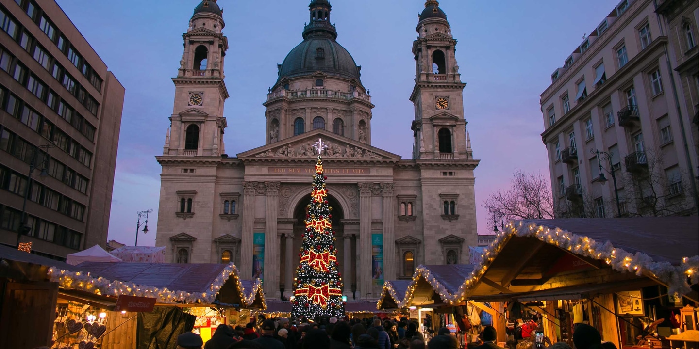 Christmas Budapest St Stephen Basilica