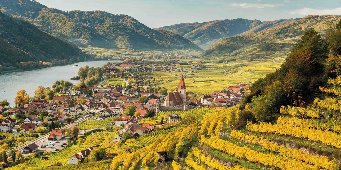 View over the Wachau Valley, Austria