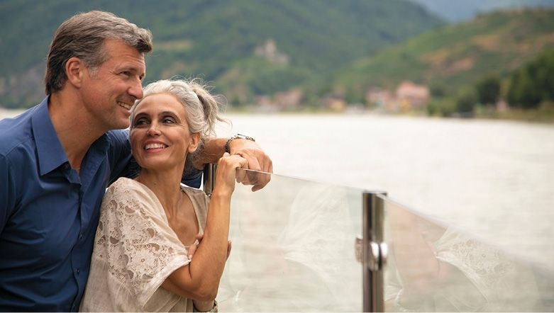 Couple Sun Deck View