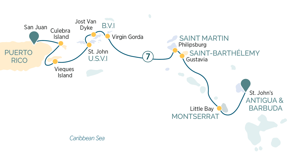 caribbean yachting hideaway