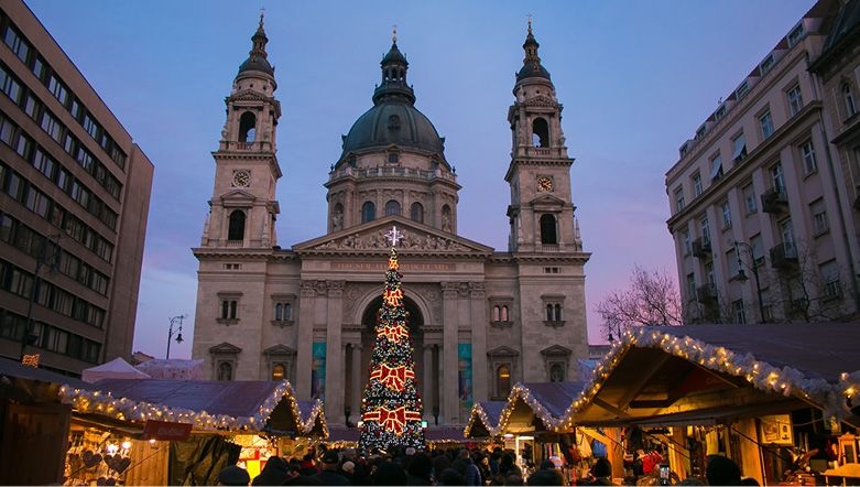 Christmas Budapest St Stephen Basilica