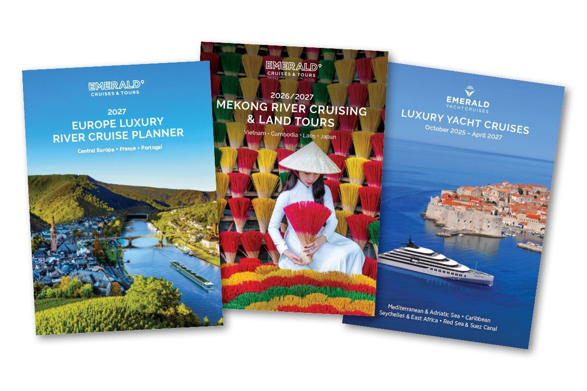 Emerald Cruises Multi Brochure Fan Image